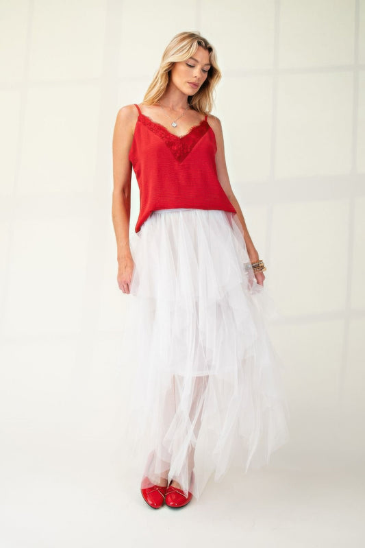 Textured Lace Camisole