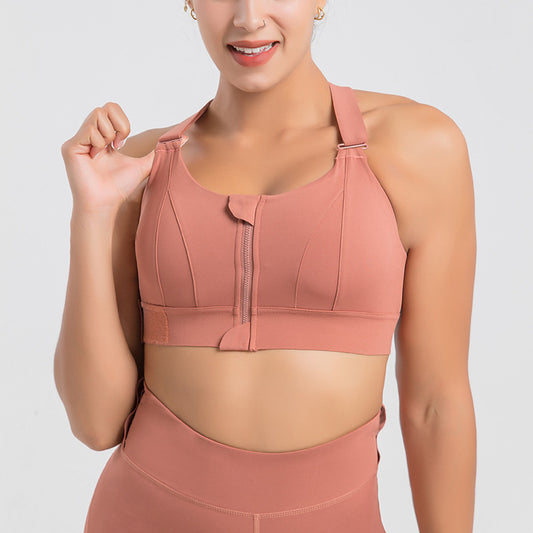 Seamless Push-Up Sports Bra for All-Day Comfort